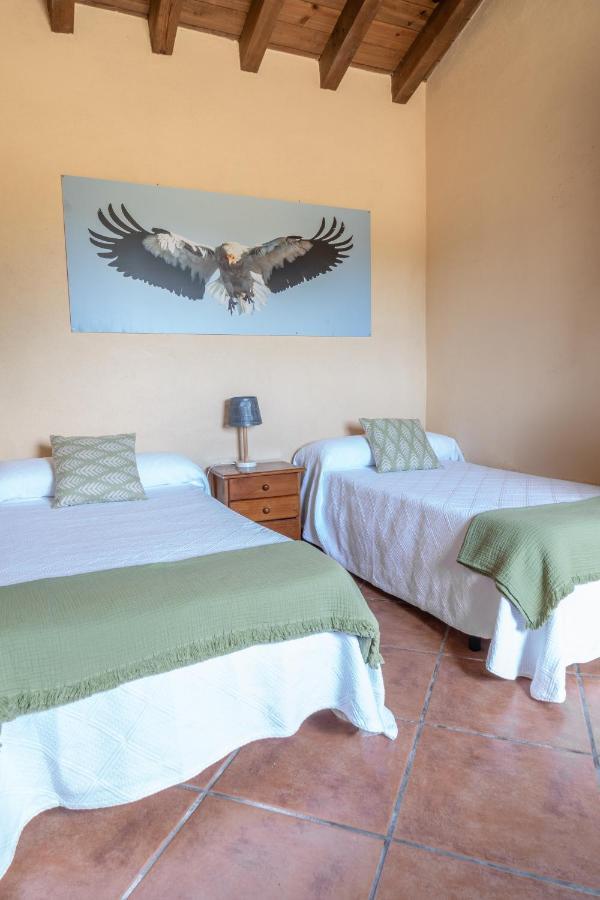 Eco-Lodge En La Reserva Privada Campanarios De Azaba - Proyecto De Conservacion Espeja ภายนอก รูปภาพ