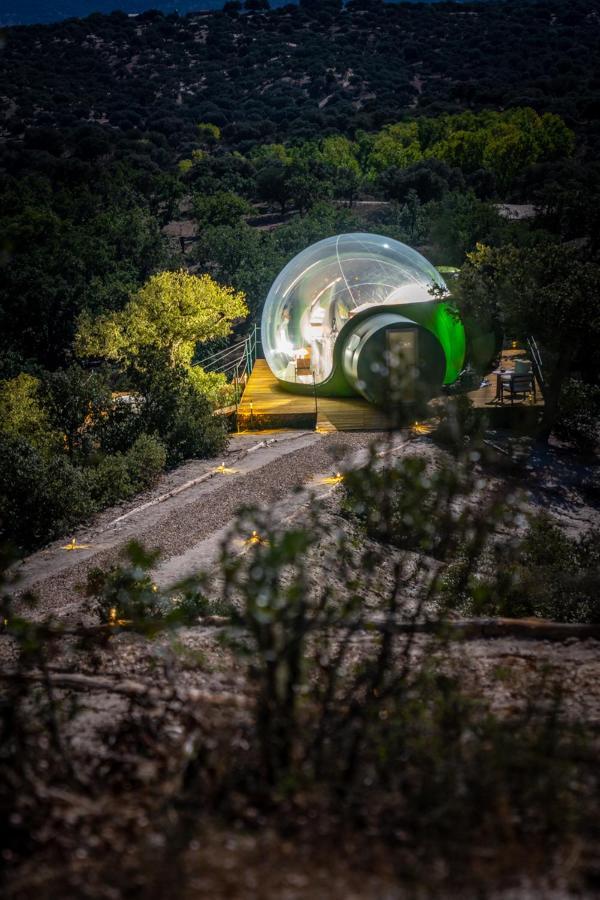 Eco-Lodge En La Reserva Privada Campanarios De Azaba - Proyecto De Conservacion Espeja ภายนอก รูปภาพ